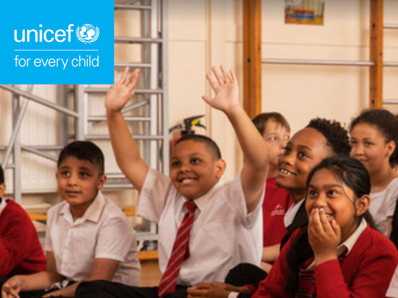 Thumbnail of Unicef website